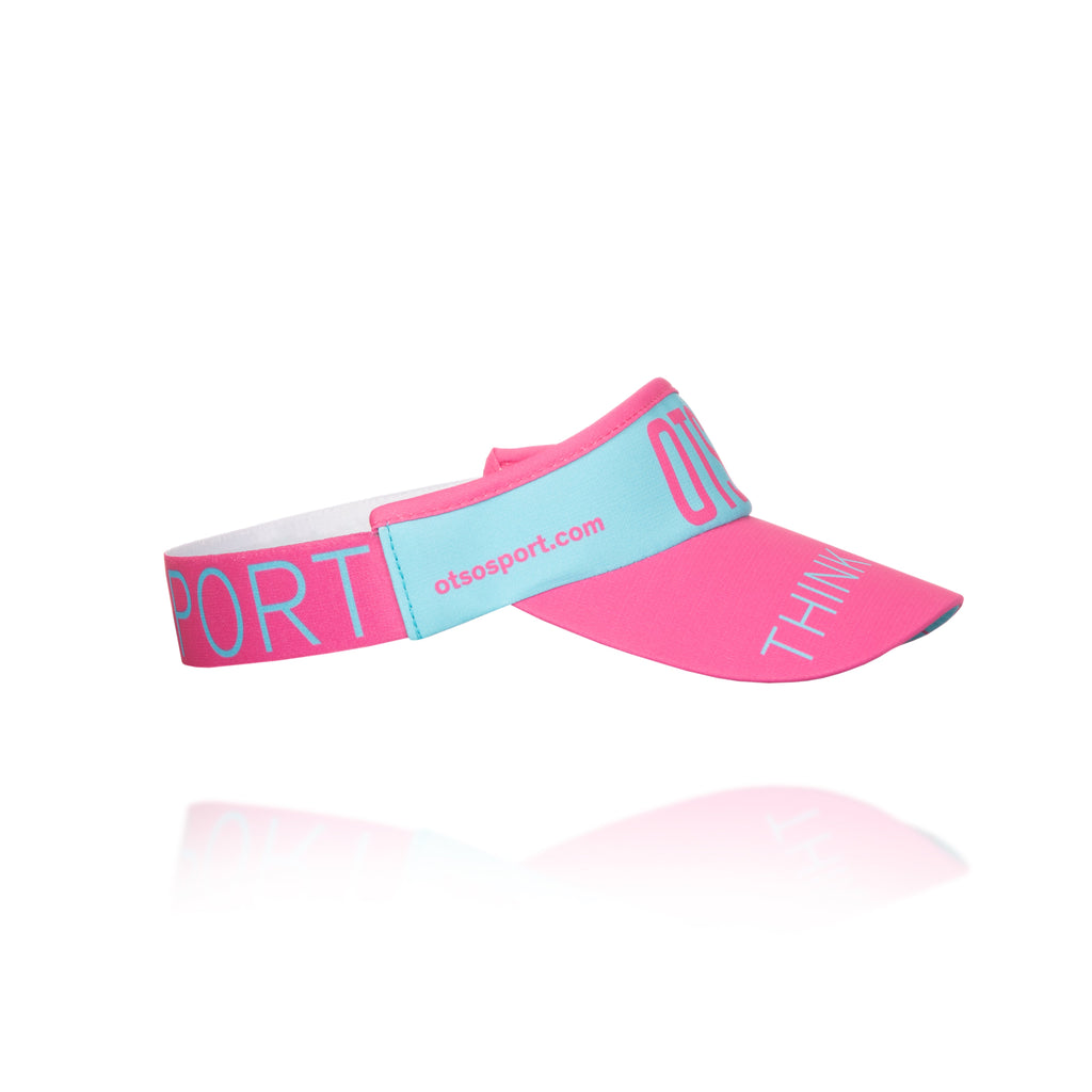 Visera - Light Blue & Fluo Pink