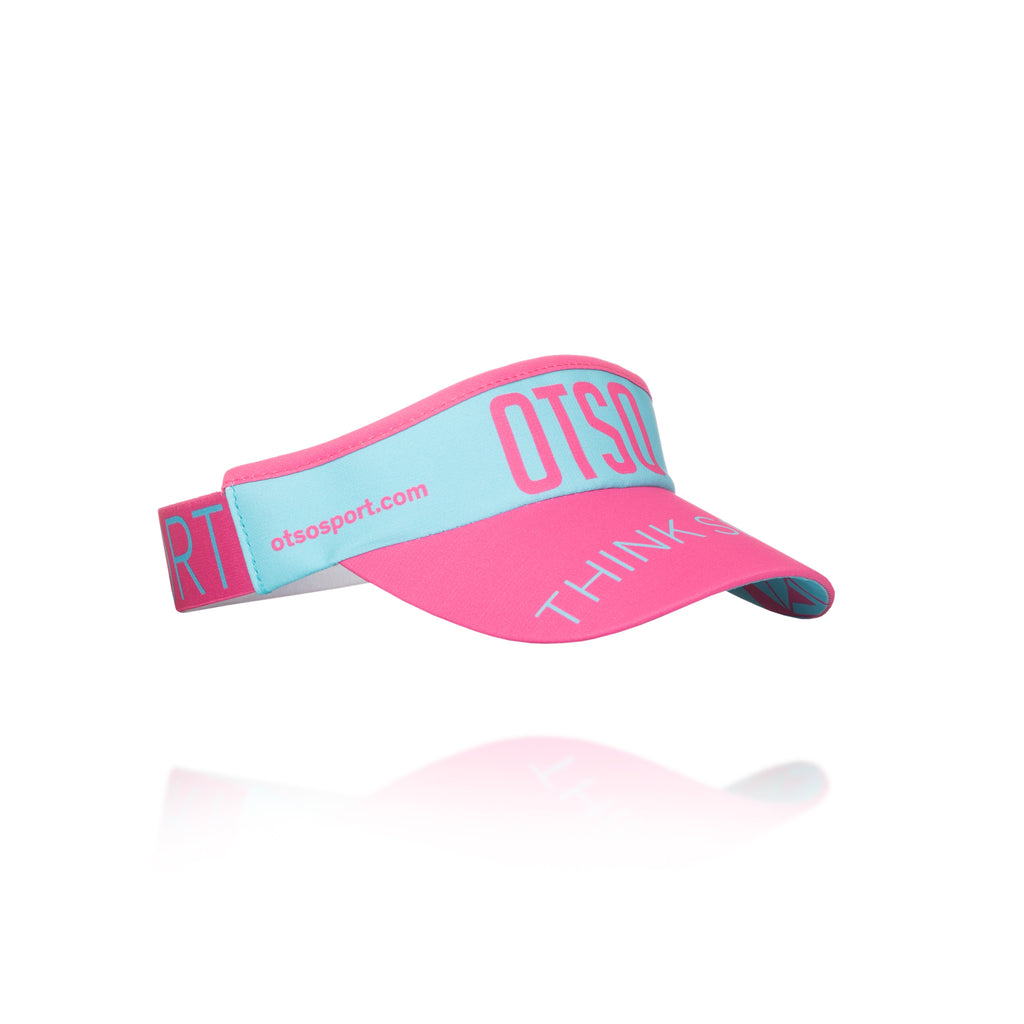 Visera - Light Blue & Fluo Pink