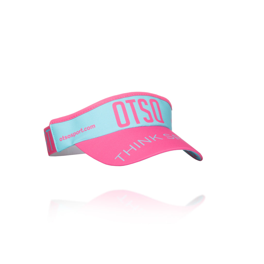 Visera - Light Blue & Fluo Pink