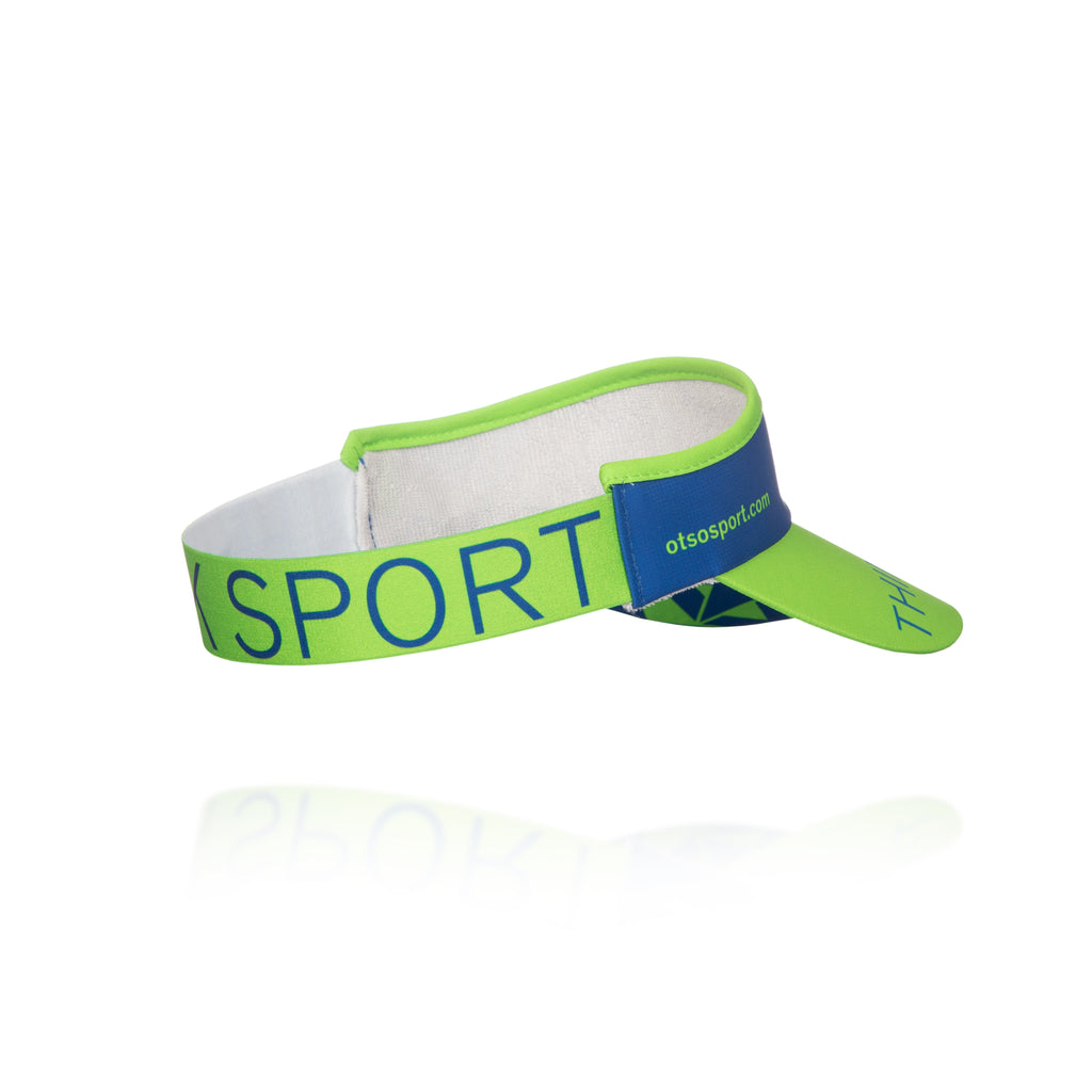 Visera - Electric Blue & Fluo Green