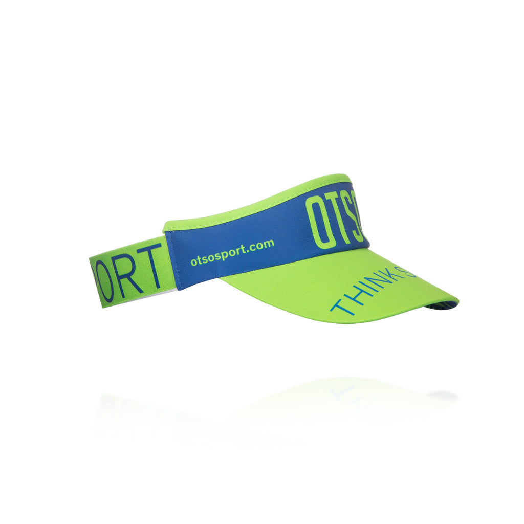 Visera - Electric Blue & Fluo Green